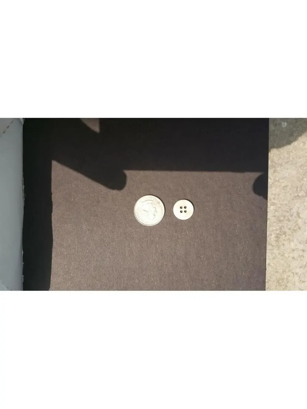 Translucent White Buttons, 4 Hole Sewing/Crafts Buttons - 24 Pieces (011)